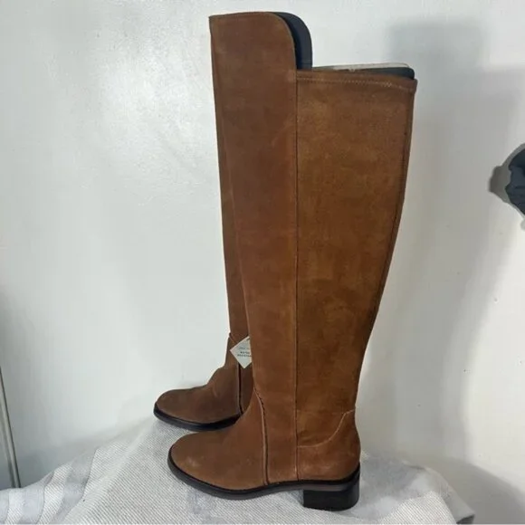 Cole Haan Grand 360 Suede Cal Gary Boots Size 5 B Women Waterproof Chestnut NEW